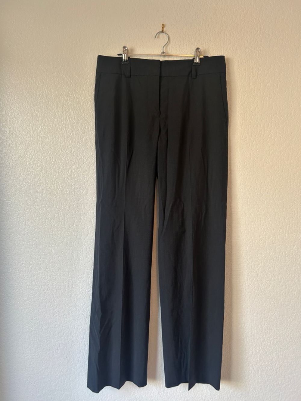 Ann Taylor Black Women's Straight Leg Dress Pants